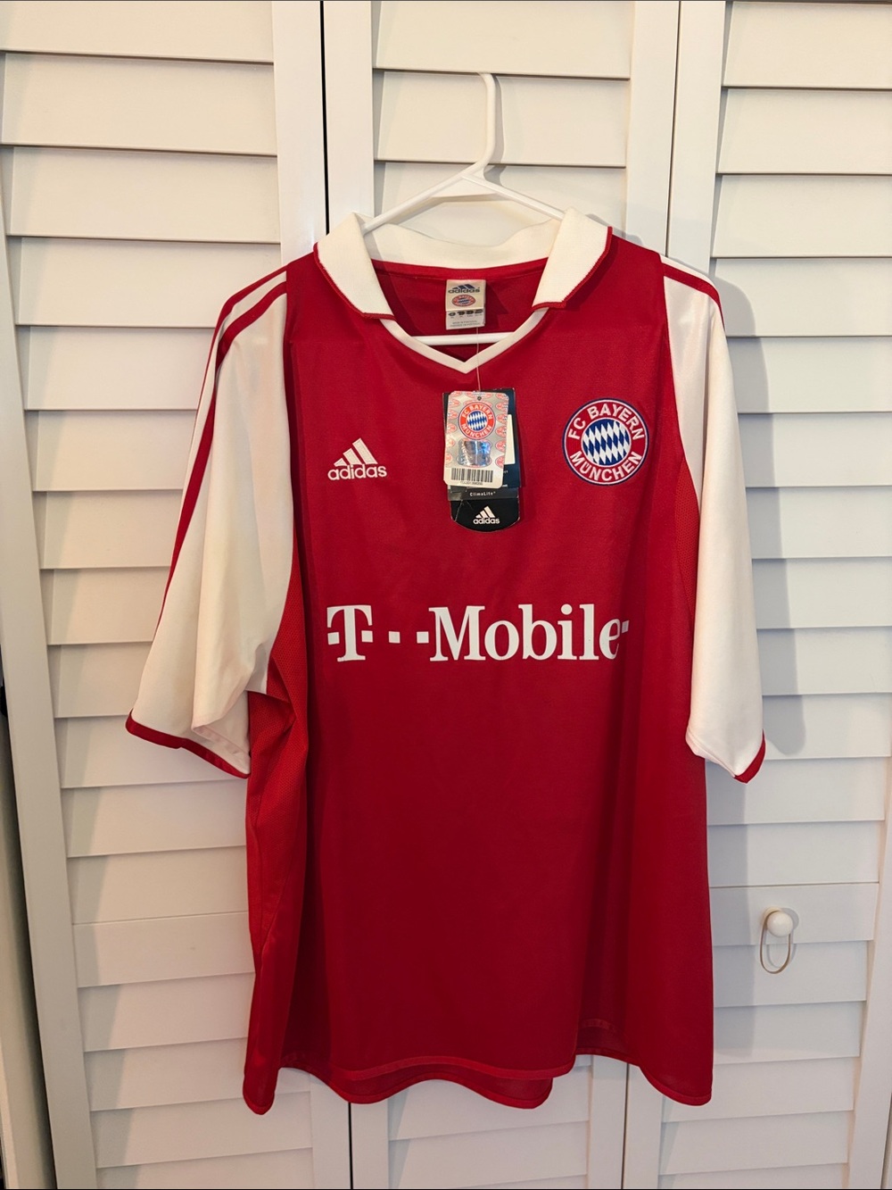 adidas FC Bayern München 2003-2004 home Jersey BALLACK #13 XL